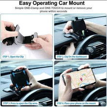 360° Rotating Car Phone Holder – Safe, Stable & Universal Fit